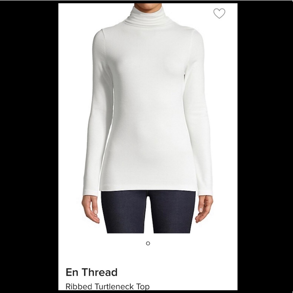 White Turtleneck